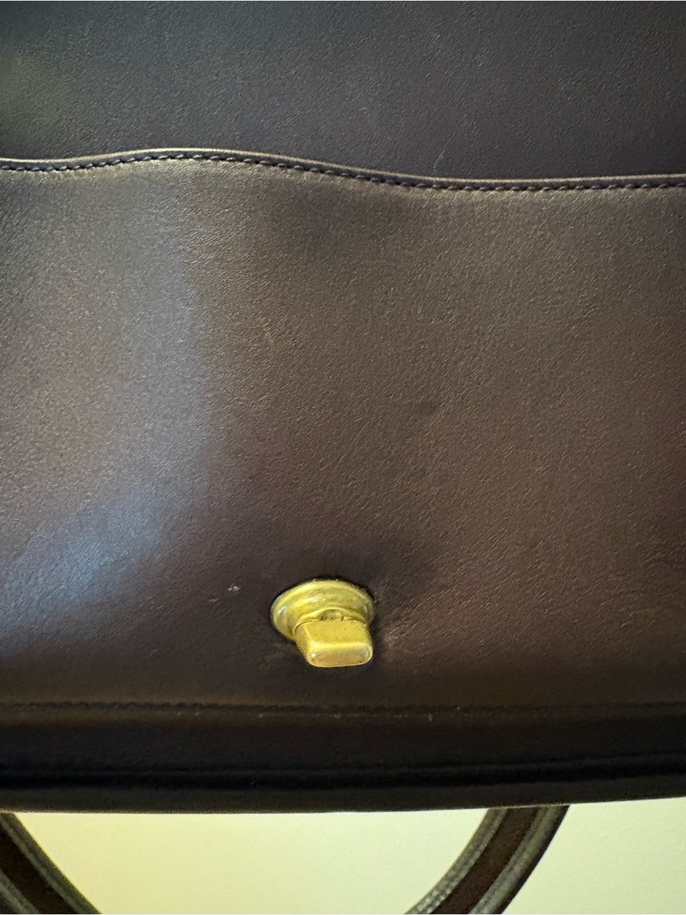 Coach Vintage 9525 Mahogany Stewardess Bag - Picture 11 of 14